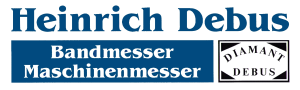 Heinrich Debus  - Remscheid / Bandmesser & Maschinenmesser